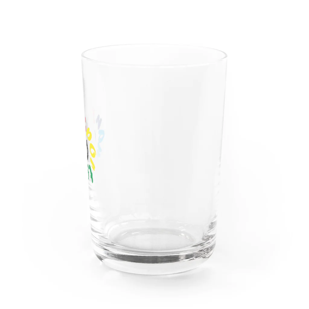 んまつーポスのんまつーポス 逆さlogo Water Glass :right