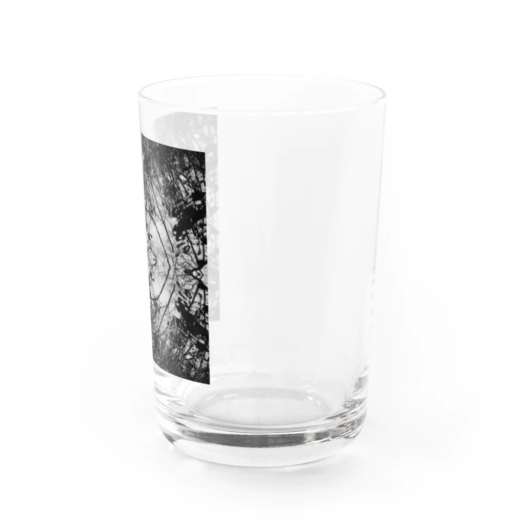 egg Artworks & the cocaine's pixの雪原 Water Glass :right