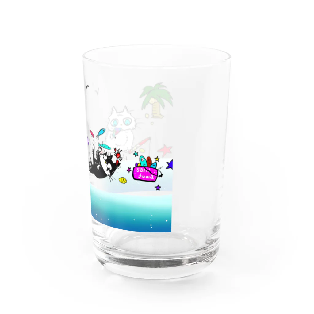 sanifuwa's market-さにふわず まーけっと-のザ★釣り sanifuwa Water Glass :right