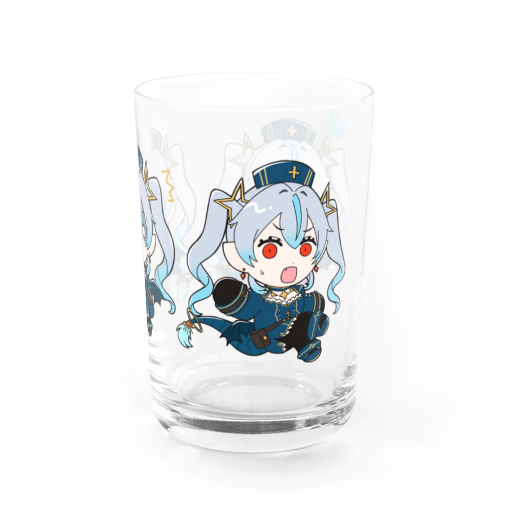 吸血鬼とドラゴンとナースのお店の紅桃あるとSD(差分) Water Glass :right