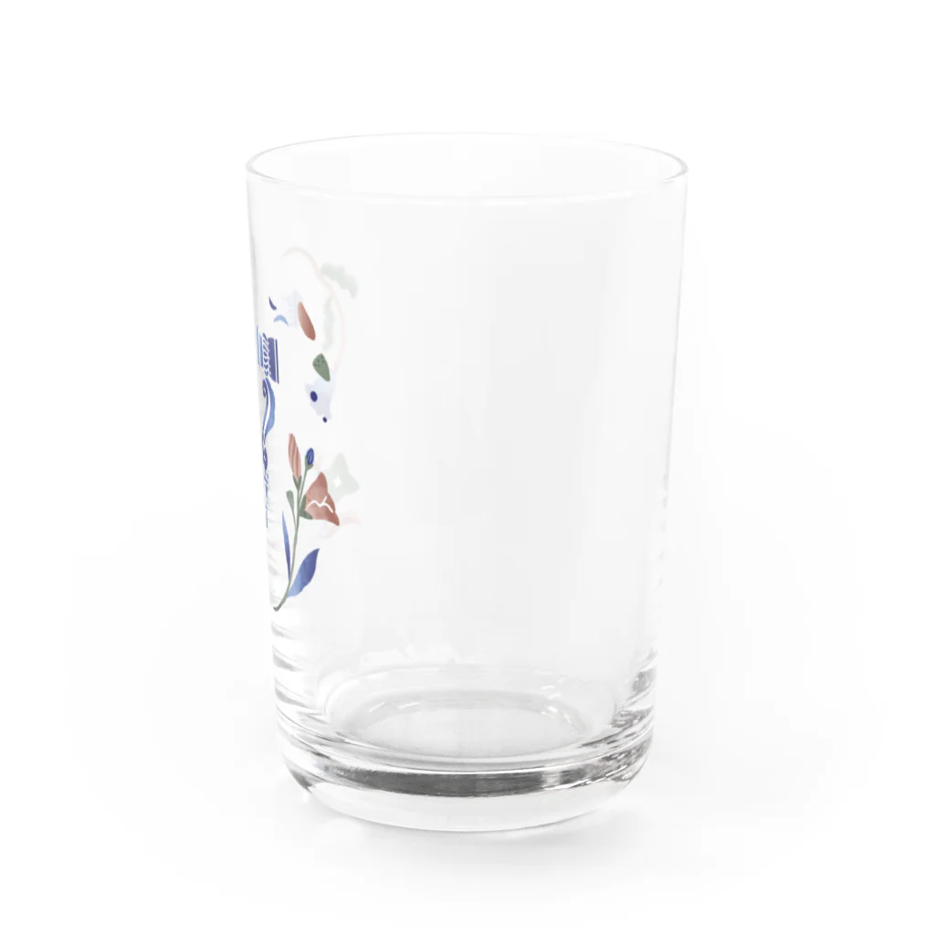 なめきみほのおみせの数字のイラスト-7 Water Glass :right