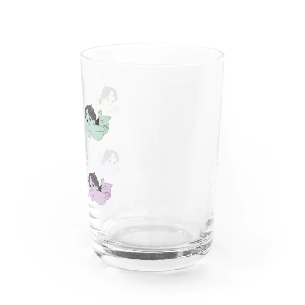 乃atoの神の罪を許すな Water Glass :right