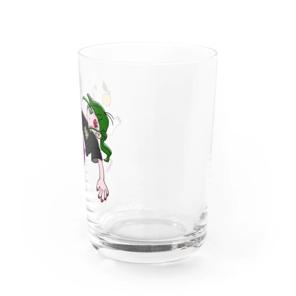 黄元/蒼威のDAINOJI ゆずこちゃん Water Glass :right