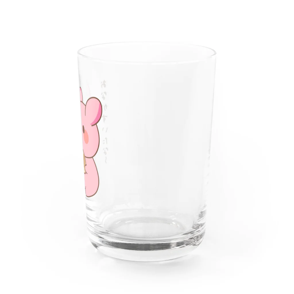 ゆめうさぎShopの腹ペコいちごちゃん Water Glass :right