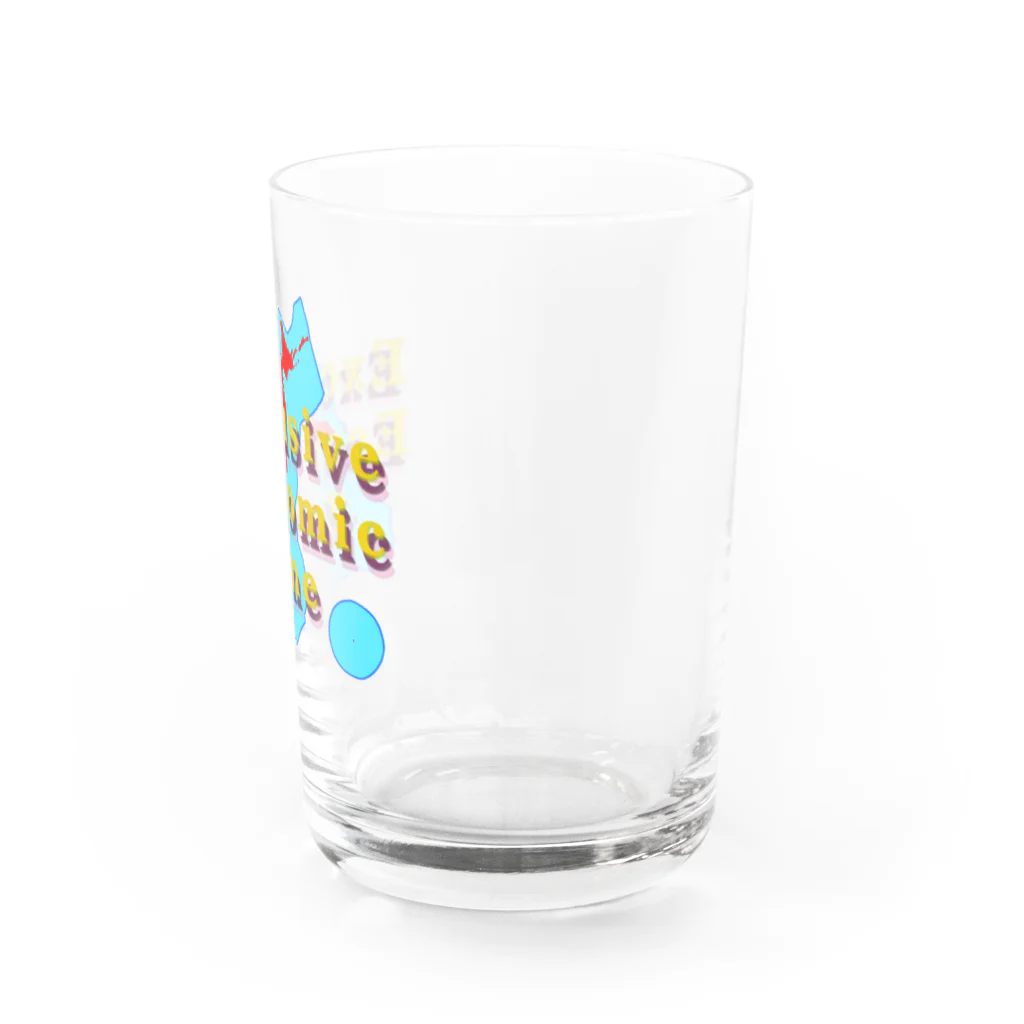 はるのまちのExclusive Economic Zone Water Glass :right