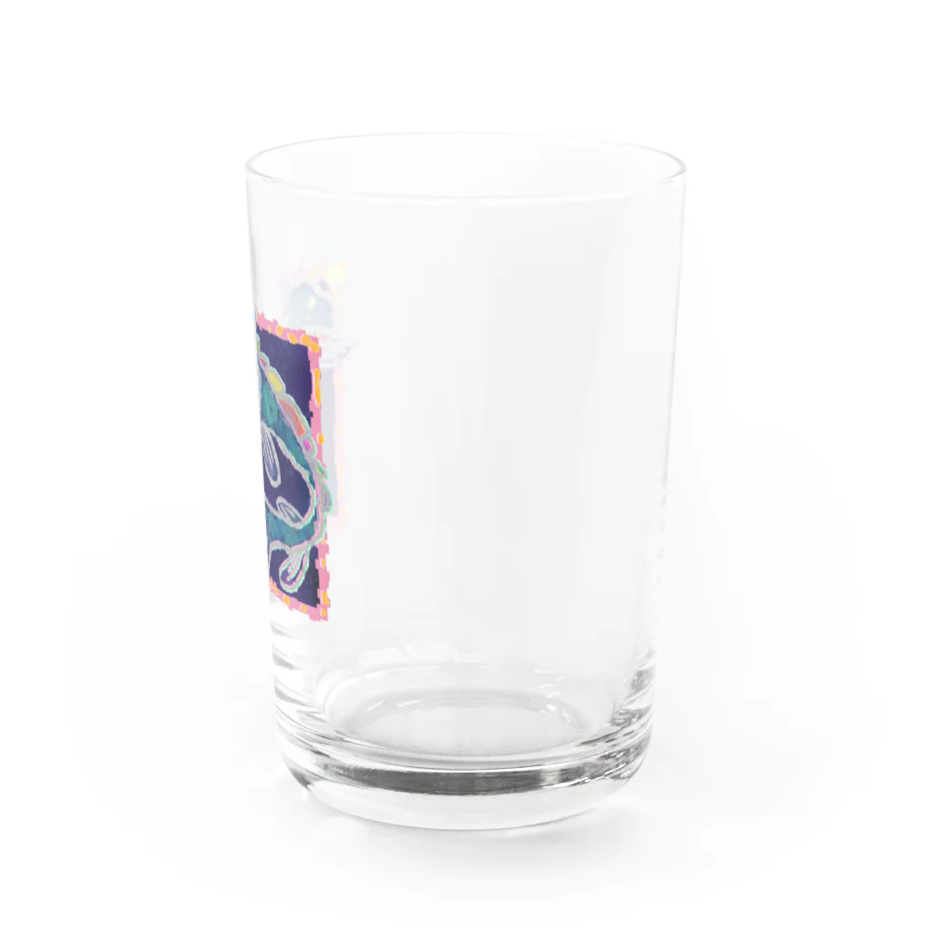 Lighter190Eの小玉画伯のイルジュラちゃんグラス Water Glass :right