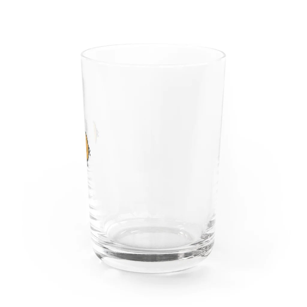 わらべの草加せんべいくん Water Glass :right