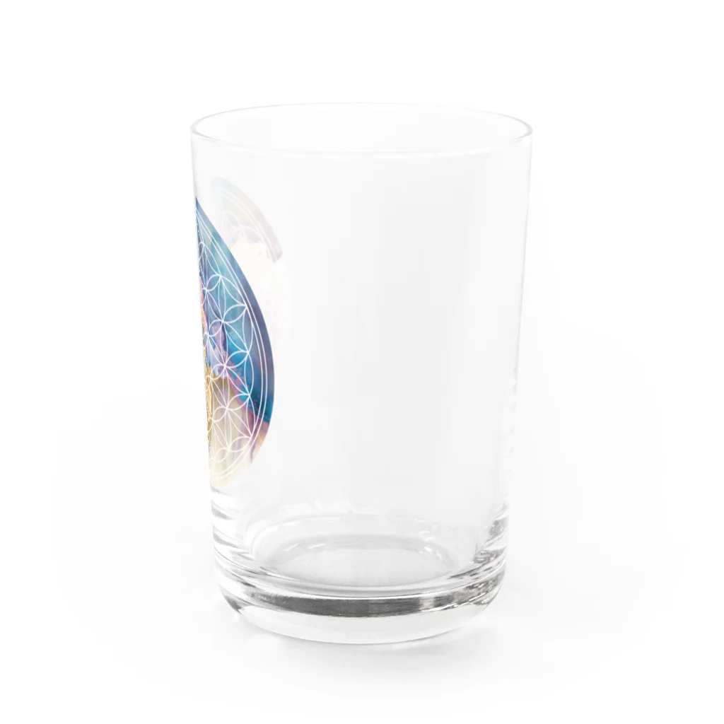 るしえるのフラワーオブライフ Water Glass :right