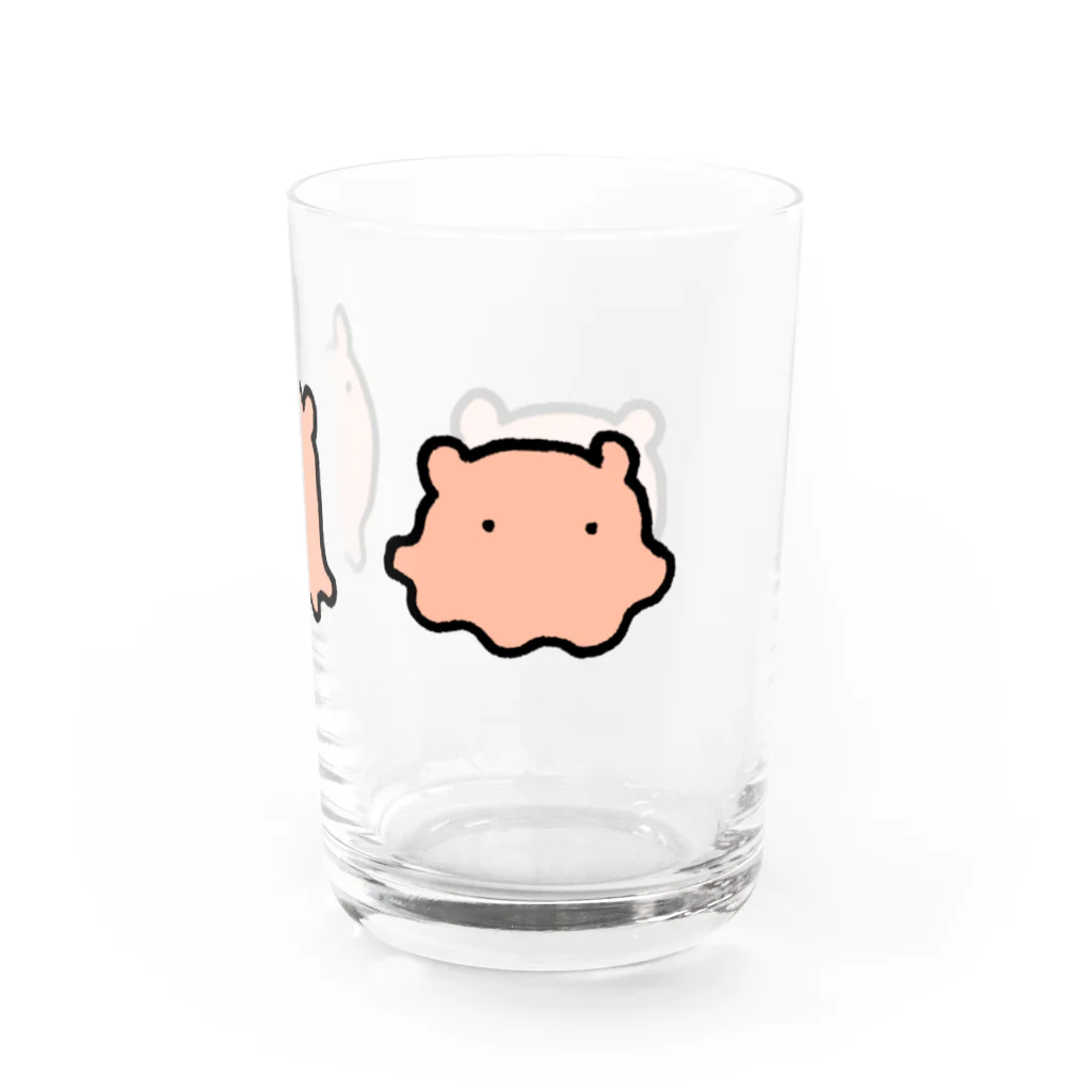 すぎもとゆうまのお店の3匹のメンダコ Water Glass :right