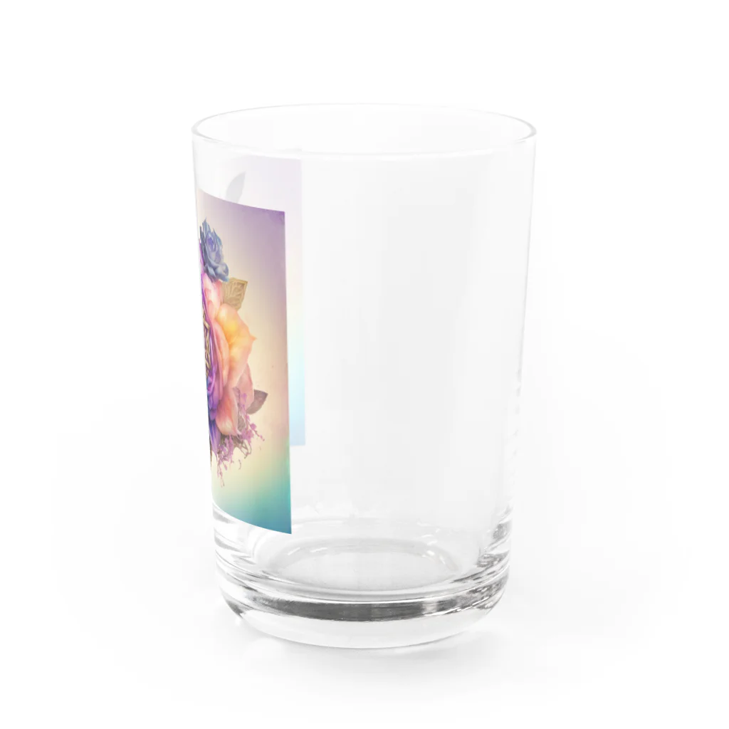 るしえるのローズ・ヘキサグラム Water Glass :right