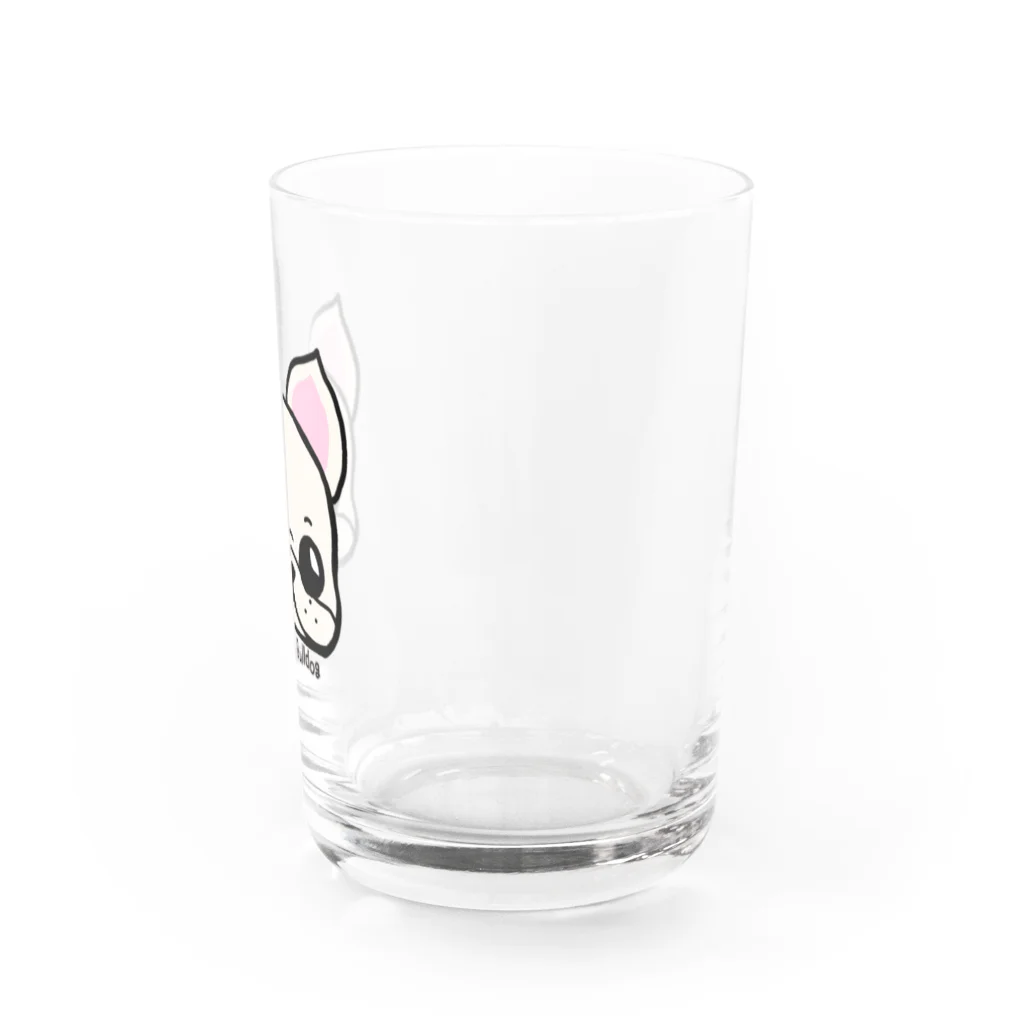 ＢＯＲＮ*ＨＡＮＤ@さなのフレンチブルドック Water Glass :right