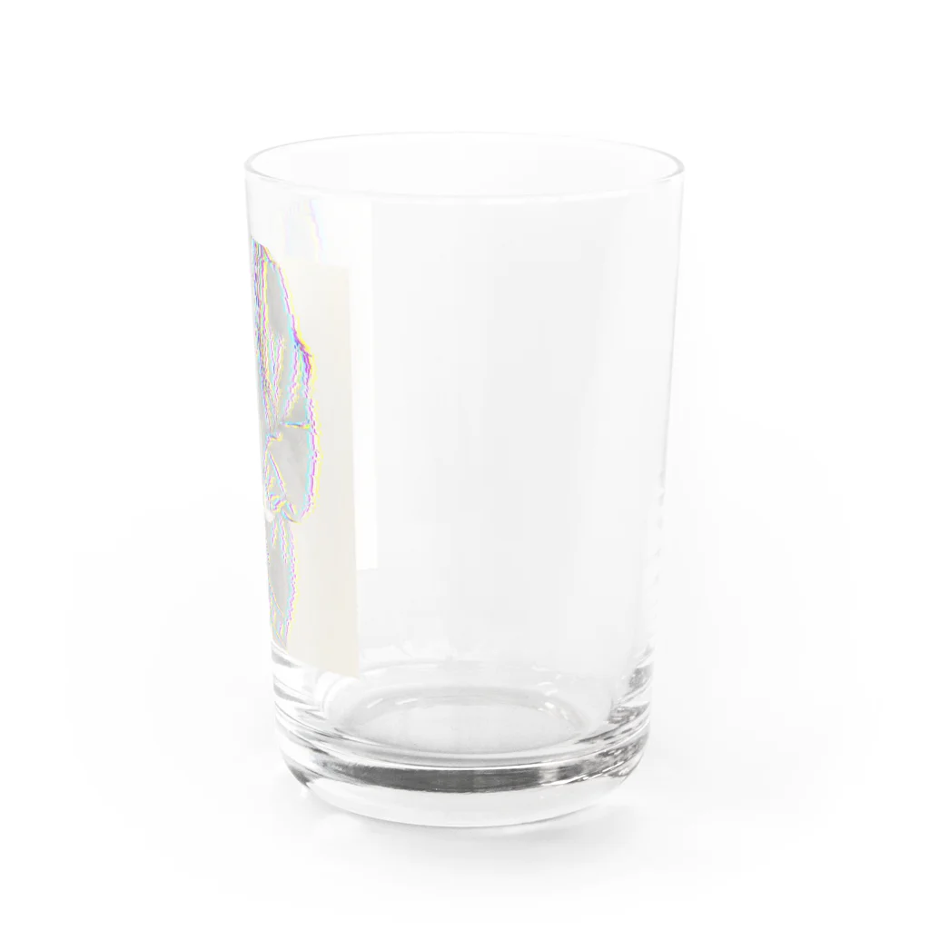 うきわさんのセーターっ子ちゃん Water Glass :right