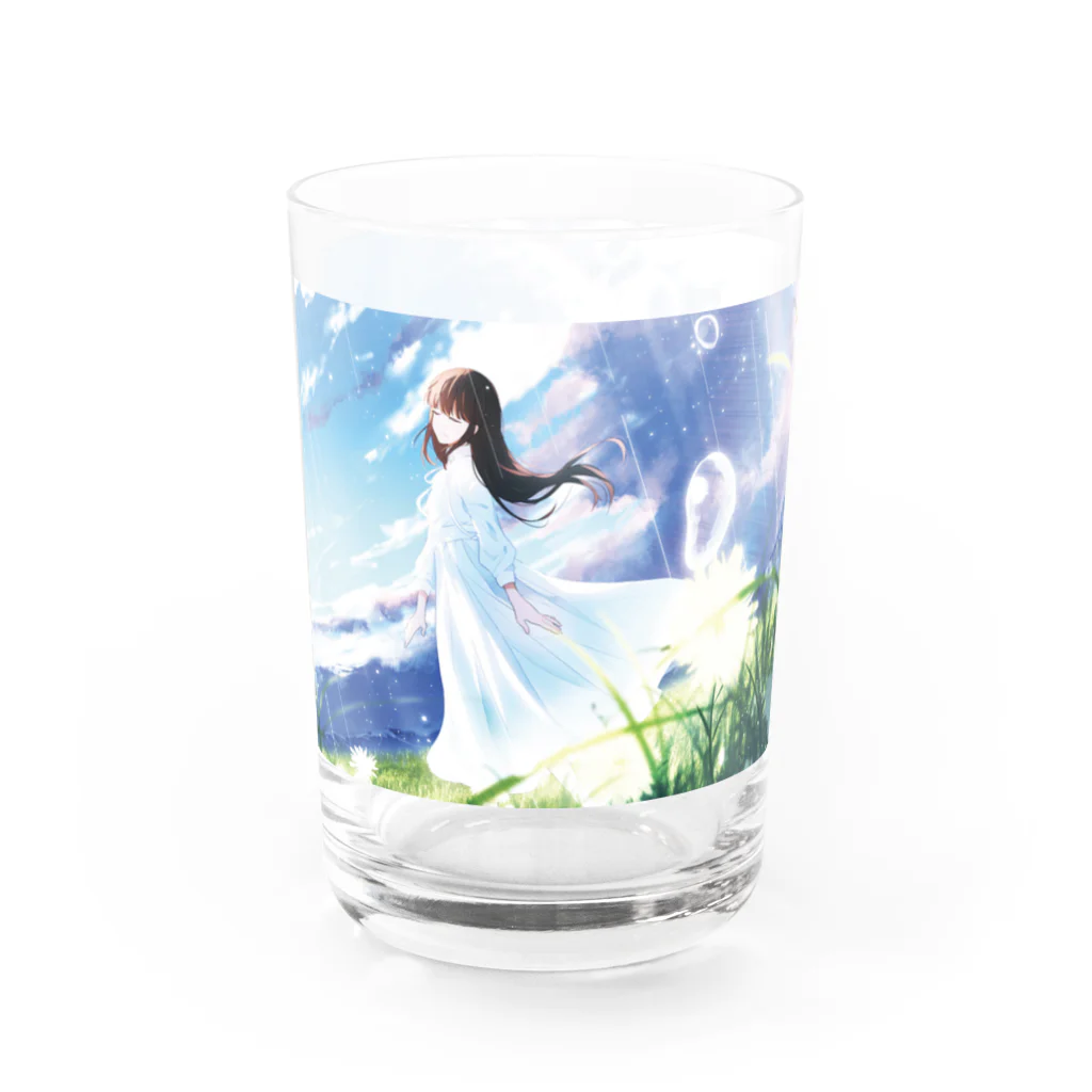 ZETTAI CHU-KAKUの雨に咲かせば Water Glass :right