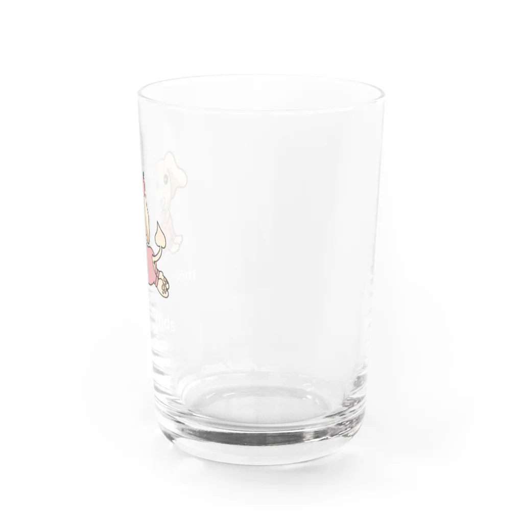 モコフレンズのモコフレンズ Water Glass :right