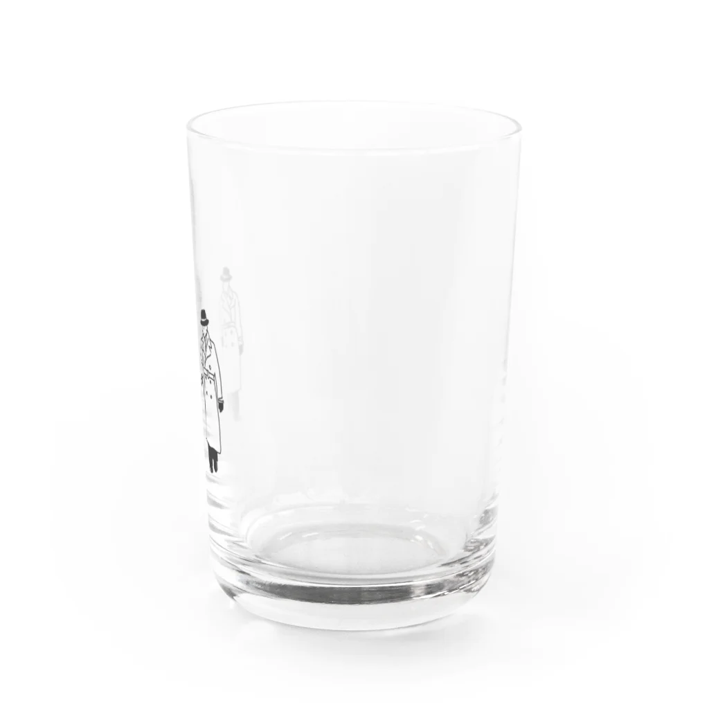 お文具の捕まったお文具 Water Glass :right