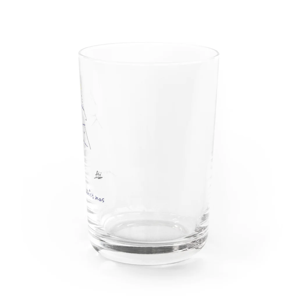 aoiのmerryなchristmas Water Glass :right