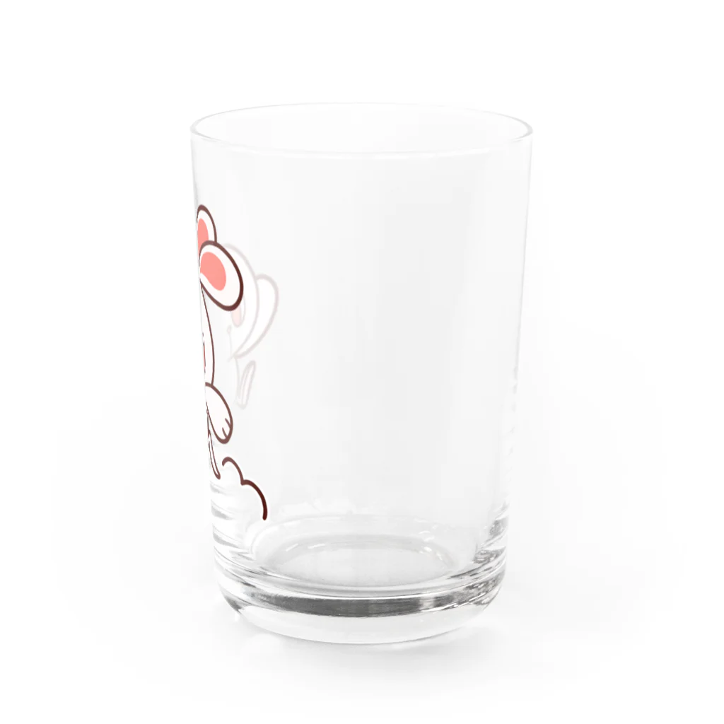 レタ(LETA)のぽっぷらうさぎ(じゃんぷ！) Water Glass :right