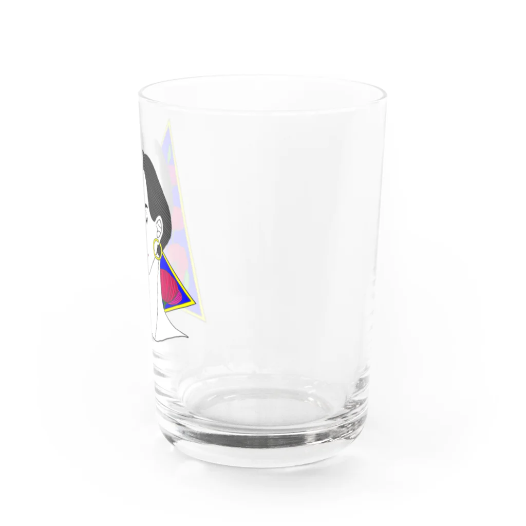HE TOLD MEのPoppy Water Glass :right