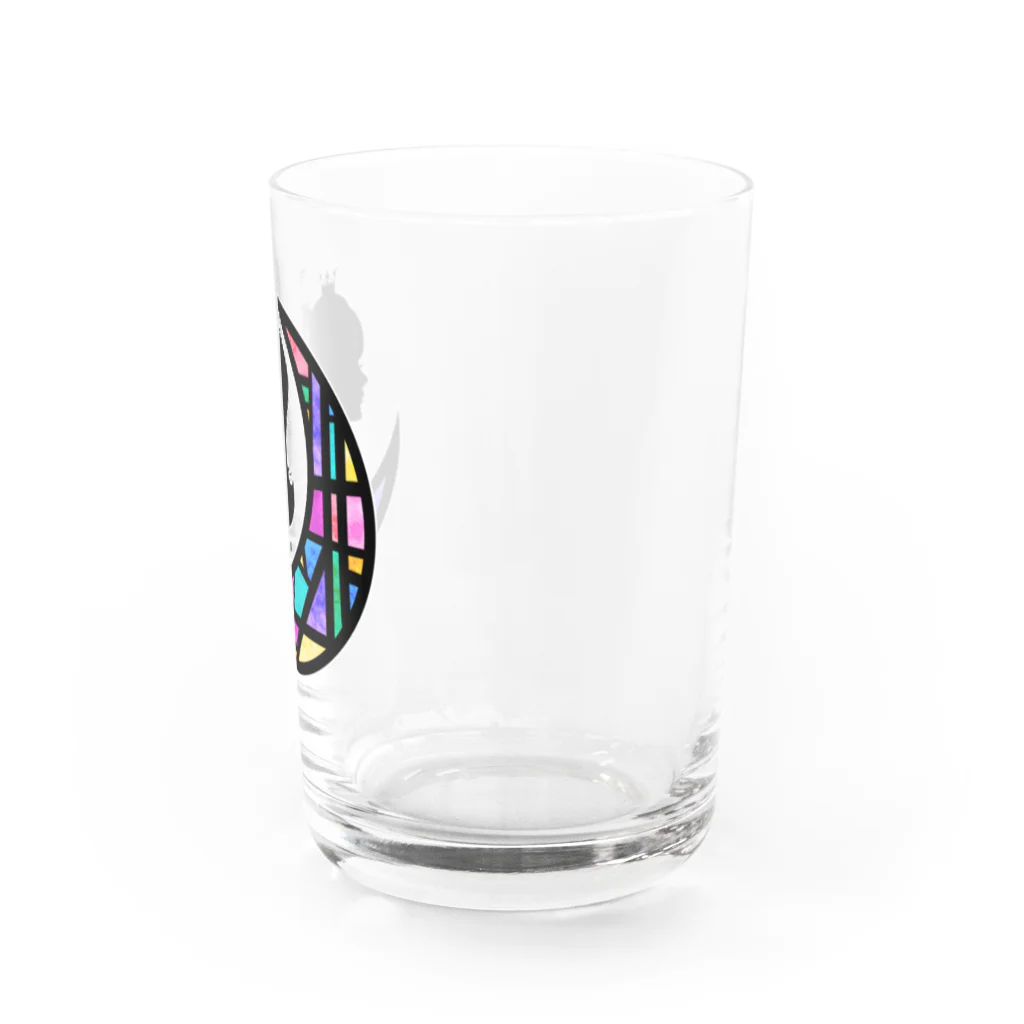 香庭くゆるのグラスプラネット月/プリンセス Water Glass :right