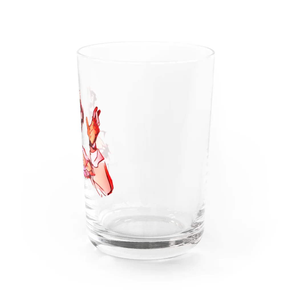 MOEGIDANIのピエロ🤡 A (エース) Water Glass :right