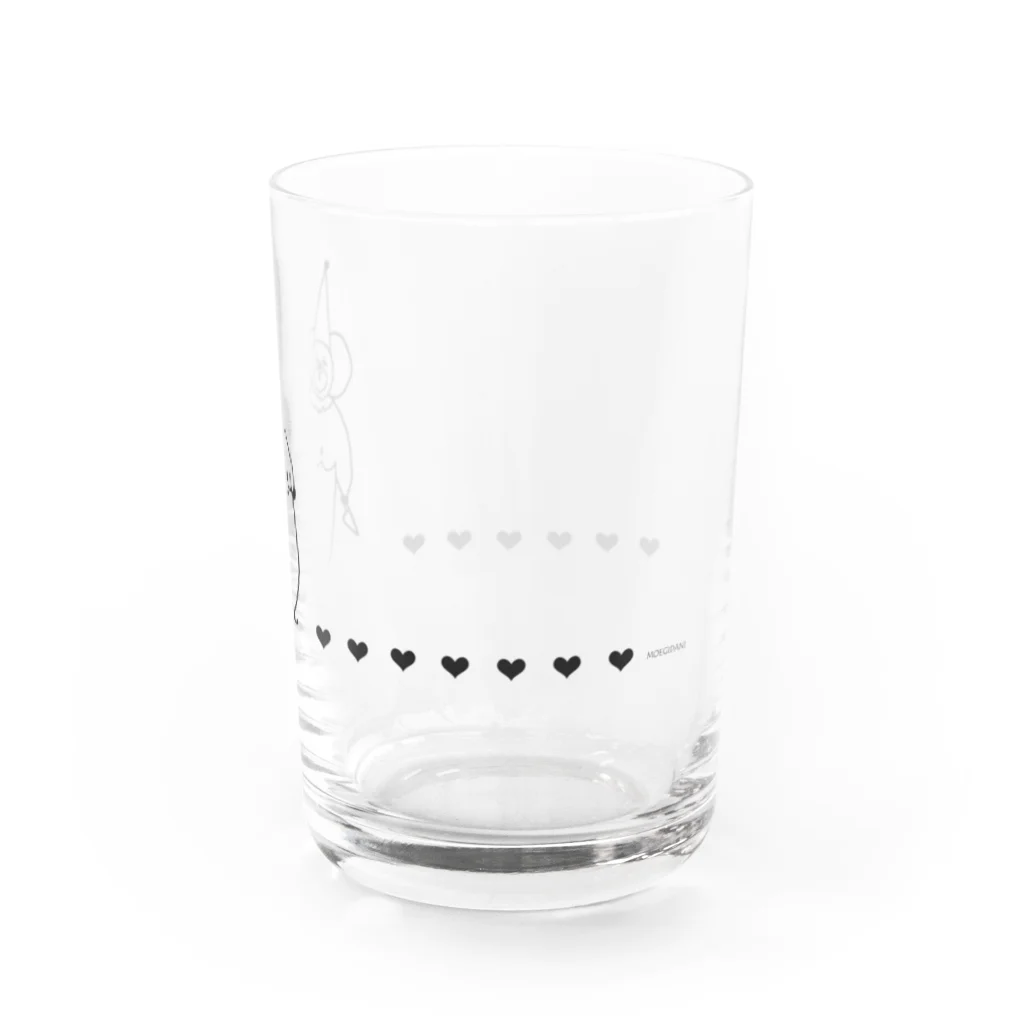 MOEGIDANIのcuteピエロ💗＿knife Water Glass :right