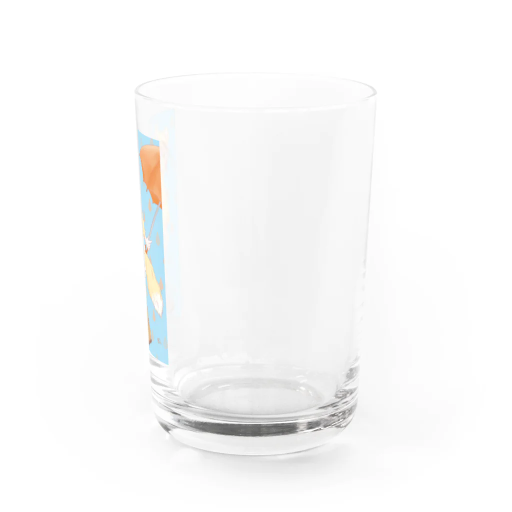 まこ茶屋のきつねランジ Water Glass :right