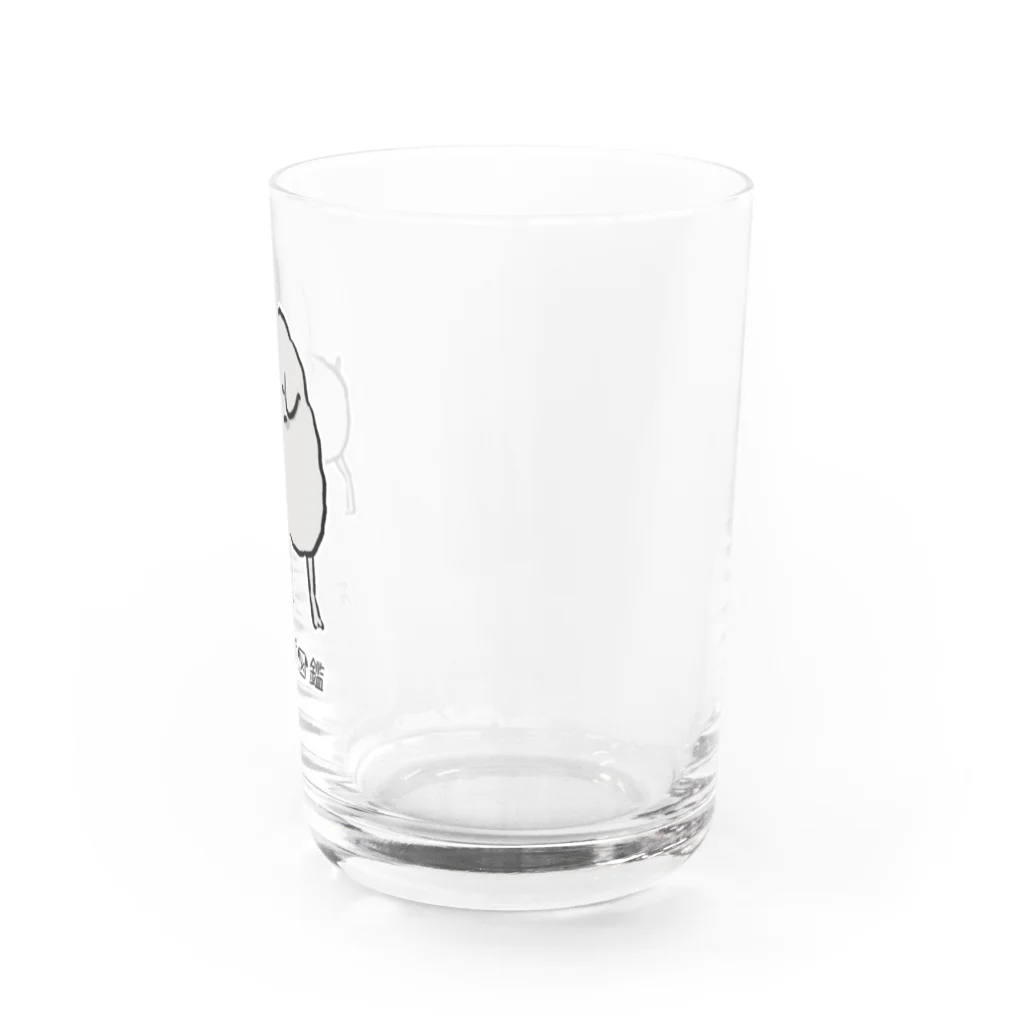いぬころ｜変な犬図鑑のNo.210 ヒツジーヌ[1] 変な犬図鑑 Water Glass :right