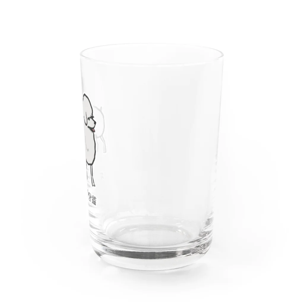 いぬころ｜変な犬図鑑のNo.210 ヒツジーヌ[2] 変な犬図鑑 Water Glass :right