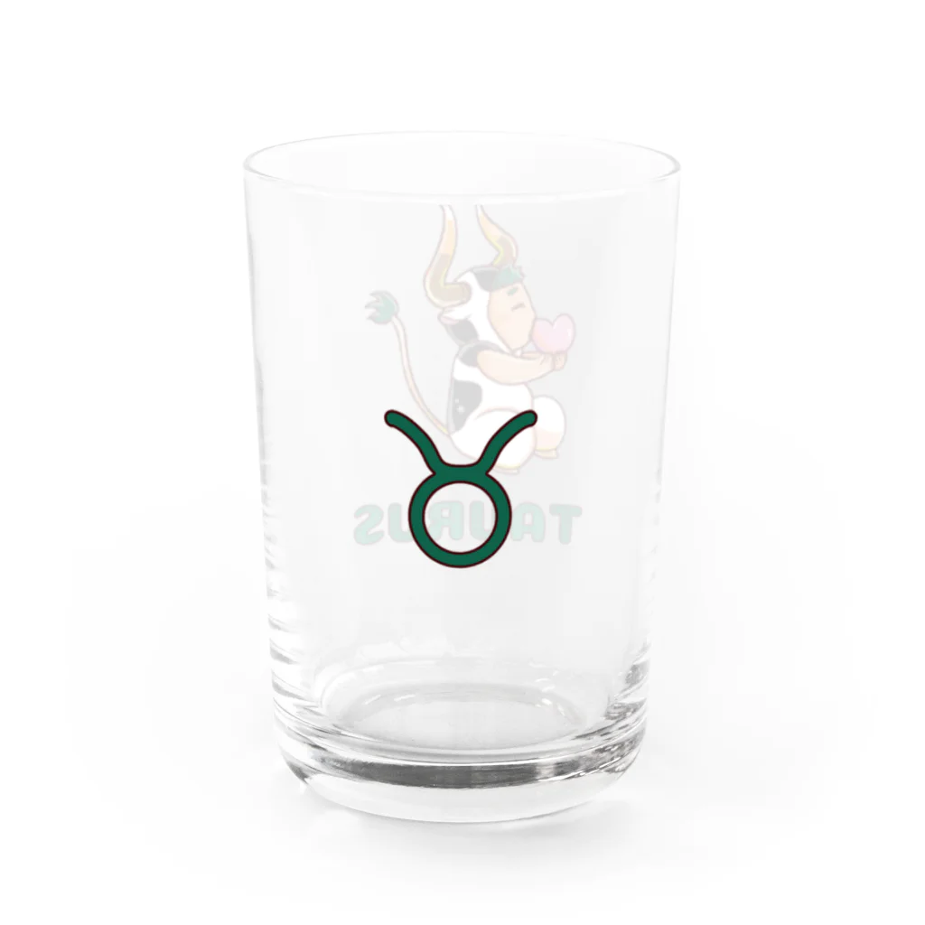 ぱるまな倶楽部の12星座☆おうし座ちゃん Water Glass :right