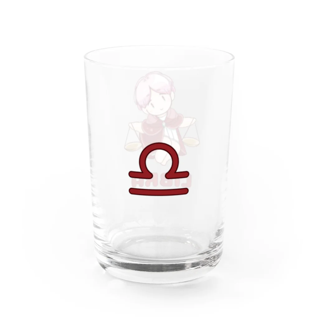 ぱるまな倶楽部の12星座☆てんびん座ちゃん Water Glass :right