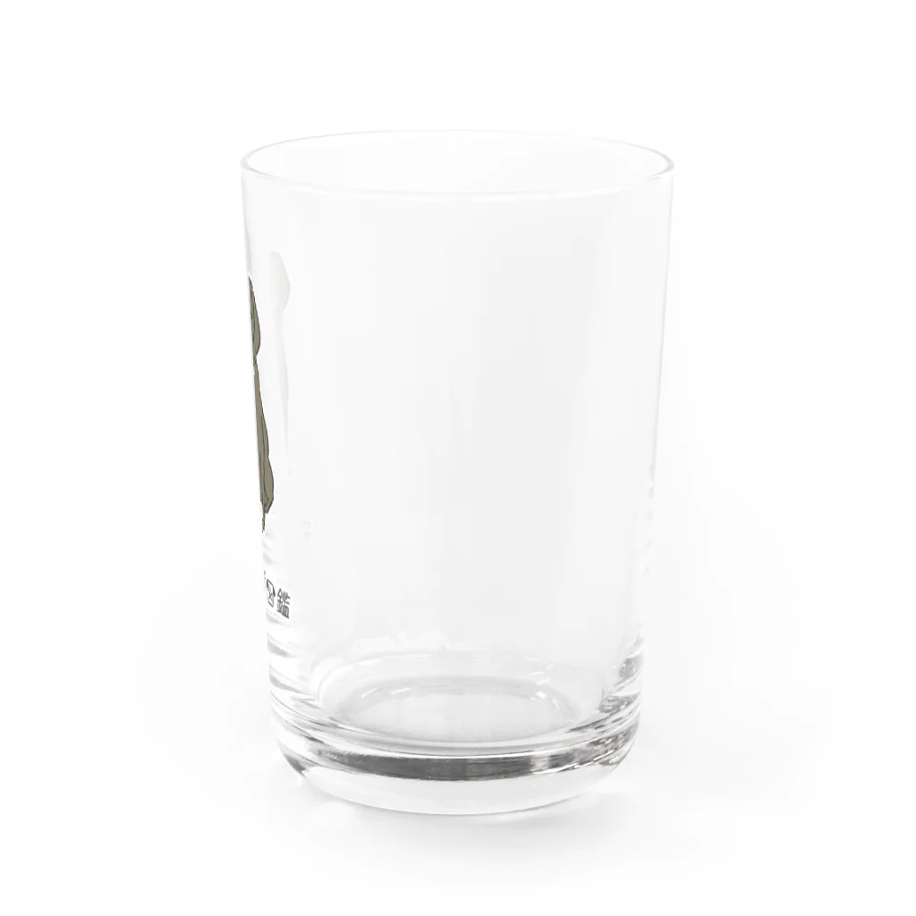 いぬころ｜変な犬図鑑のNo.223 ヨダレタラシーヌ[1] 変な犬図鑑 Water Glass :right
