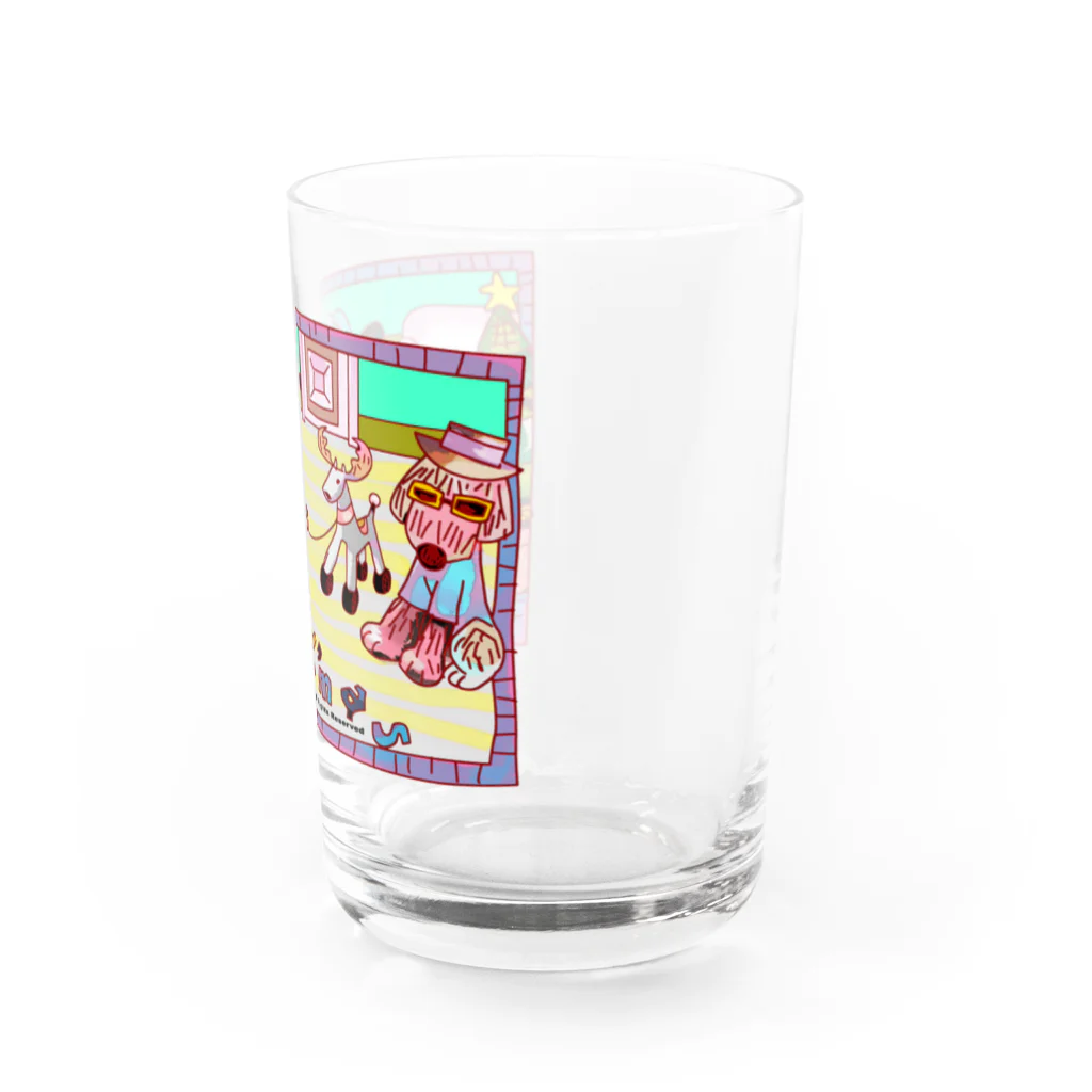 goodsshioのXmas ga suki Water Glass :right