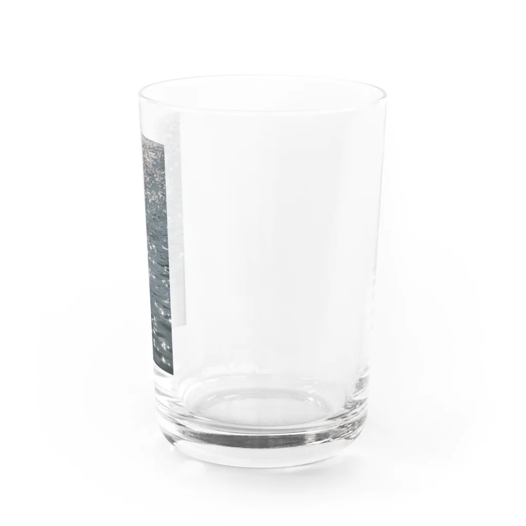 トロールショップのキラキラ光る海 Water Glass :right