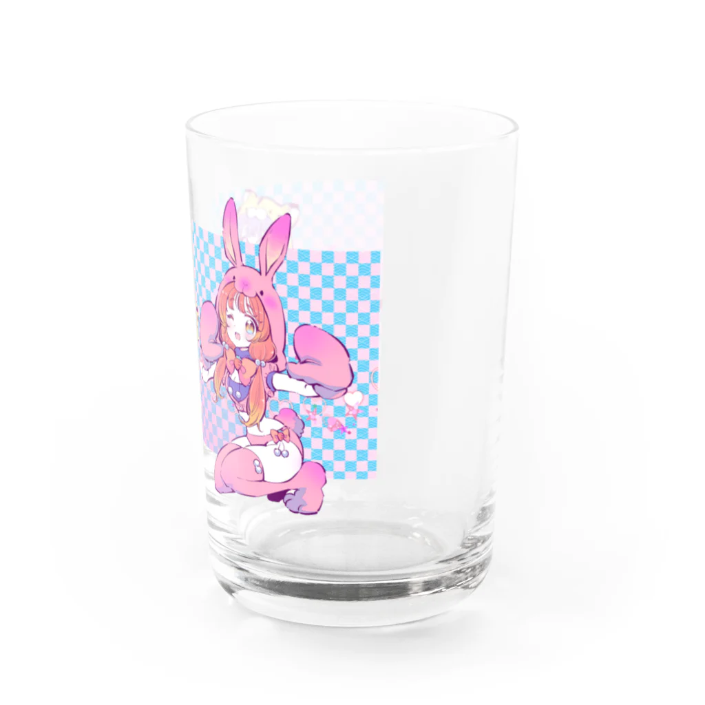 モナ子の干支ガールズとらう Water Glass :right