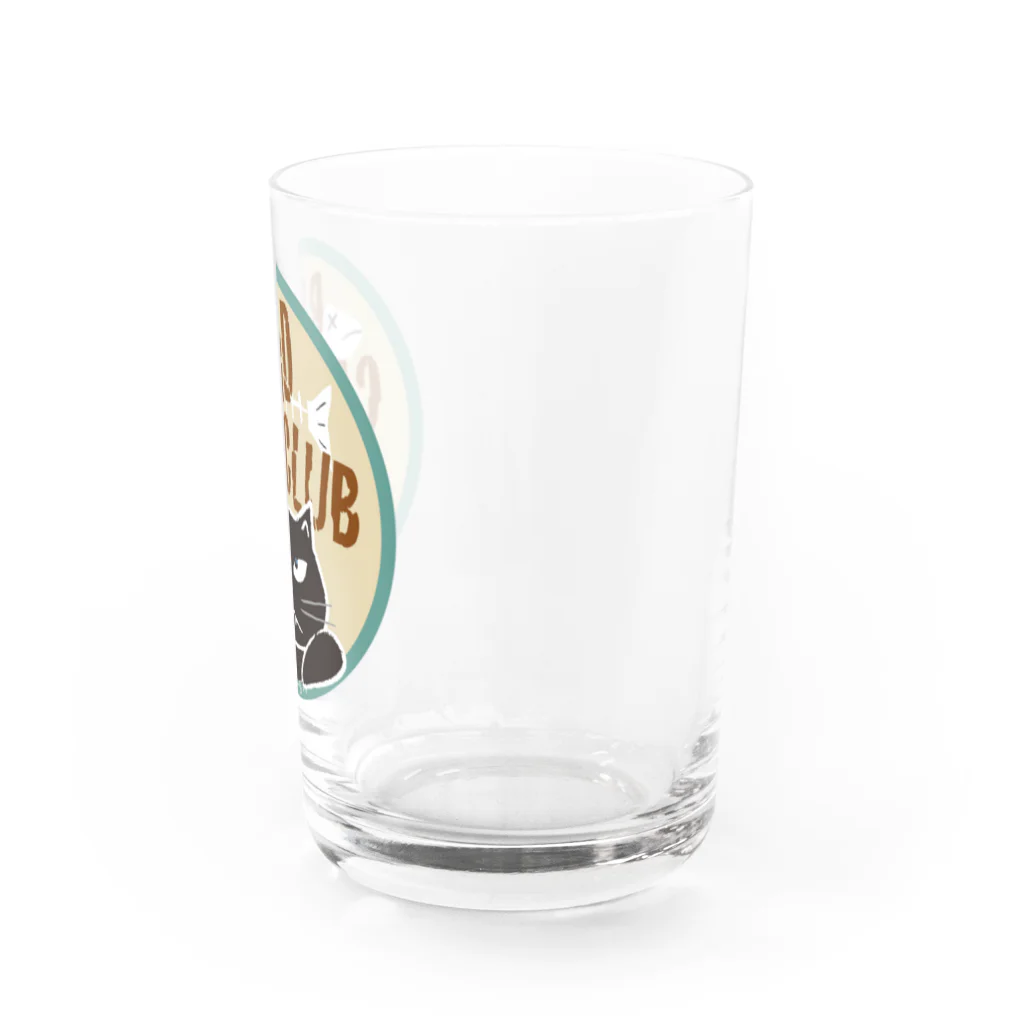 Junsの悪にゃんこのBAD CAT CULB Water Glass :right