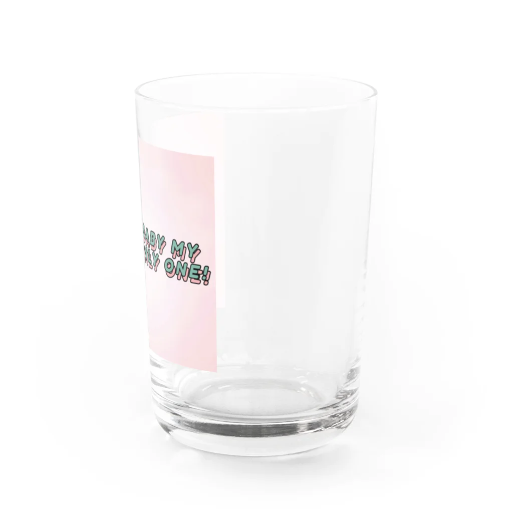 dearCricketのBaby my only one! Water Glass :right