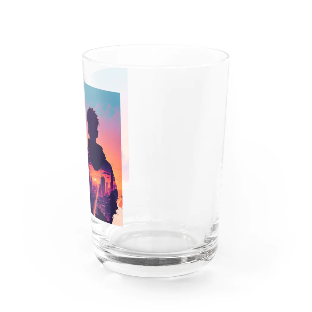 Rebirth Art StudioのBelieve in Eternity Water Glass :right