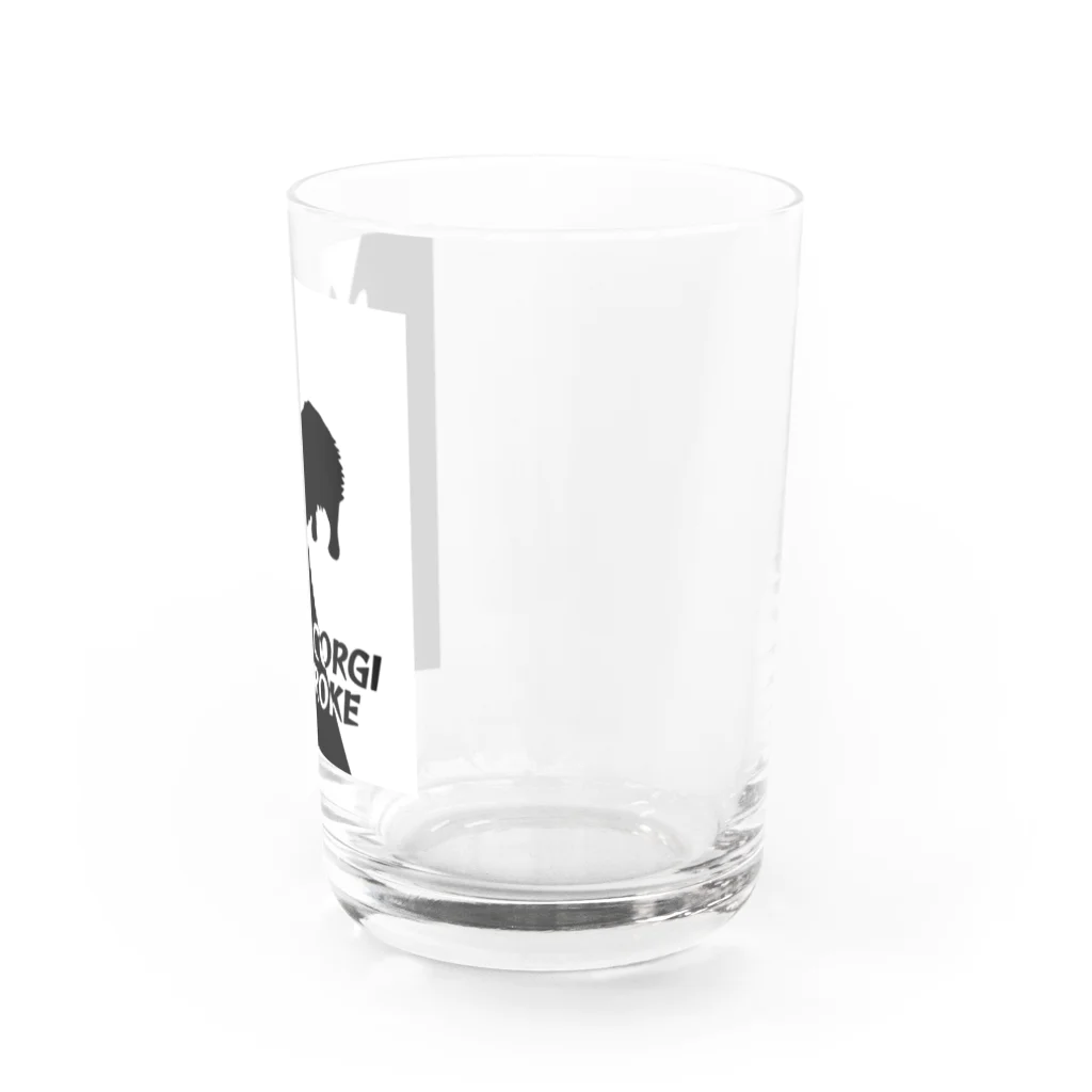 onehappinessのコーギー　ハーフ＆ハーフ Water Glass :right