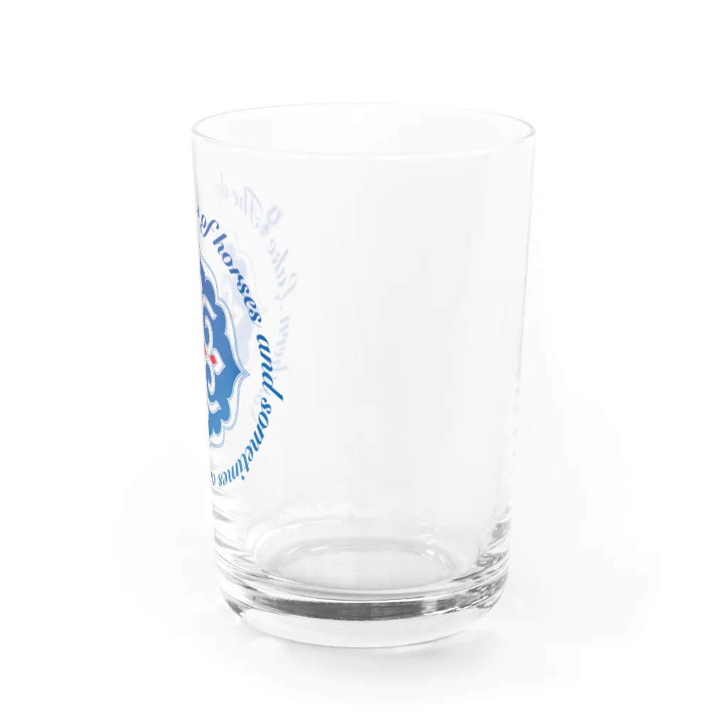 Loveuma. official shopのNorthern Lake's Ainu pattern（Symbol） Water Glass :right