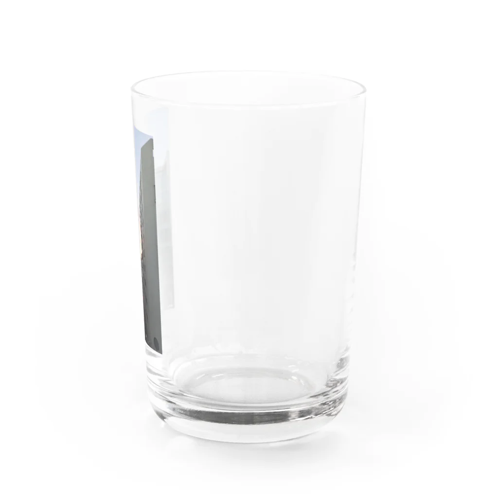 木ノ下商店のビルとビルの間から Water Glass :right
