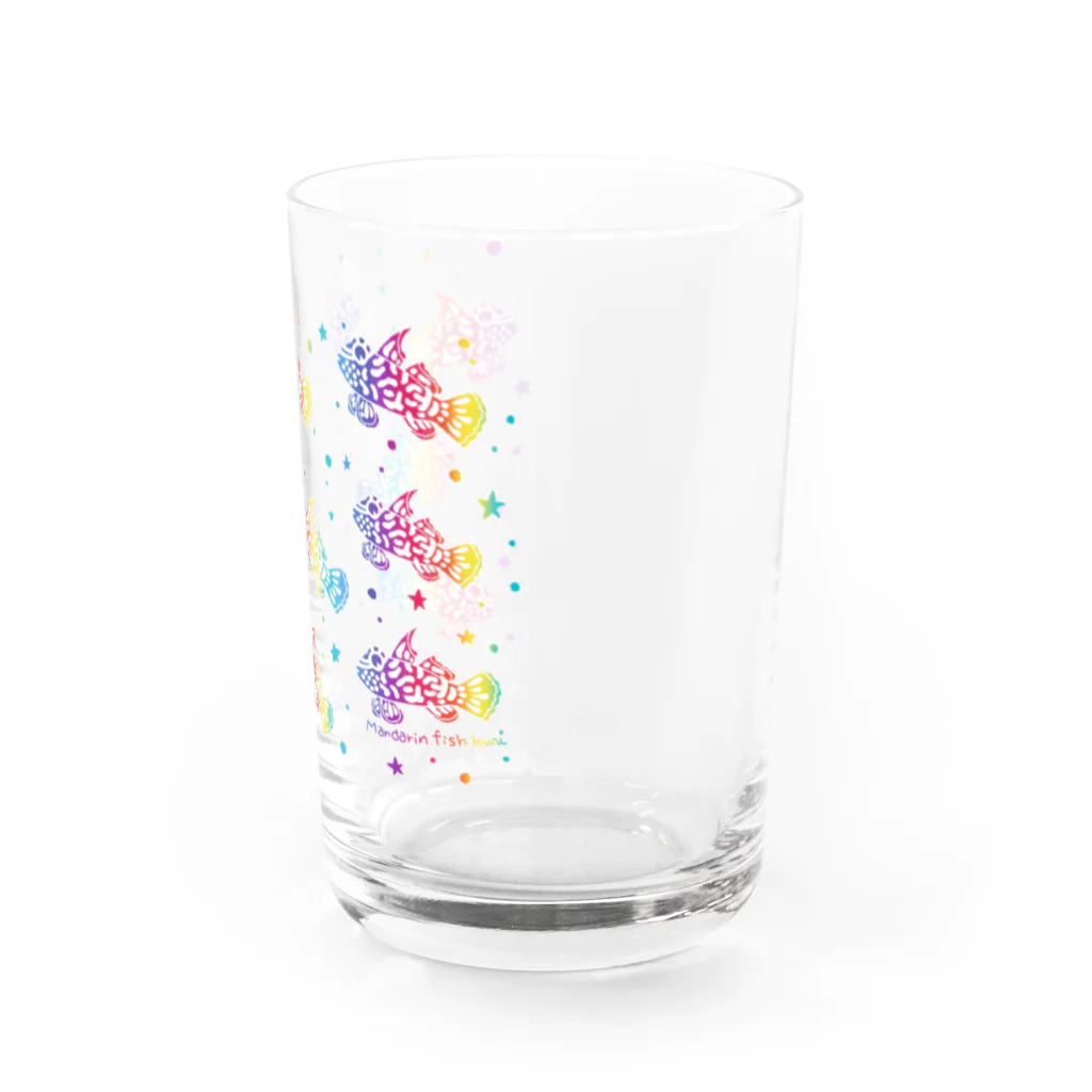 栗坊屋のマンダリンフィッシュ Water Glass :right