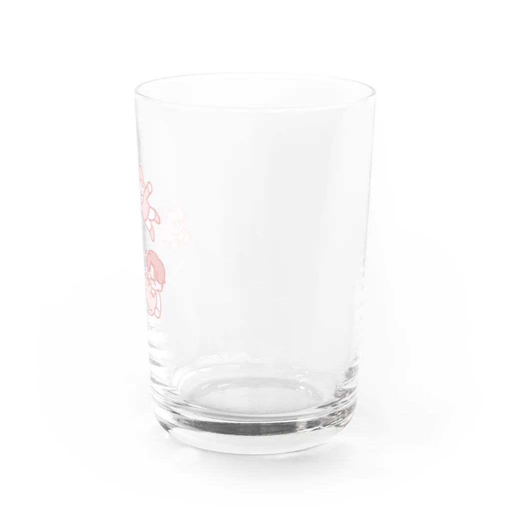 monogusaのきまぐれわんぱくmix Water Glass :right
