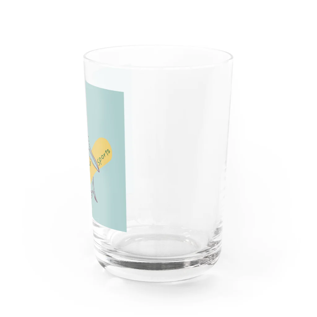 ピゴセリス属のからふるスノボジェンツーペンギン Water Glass :right