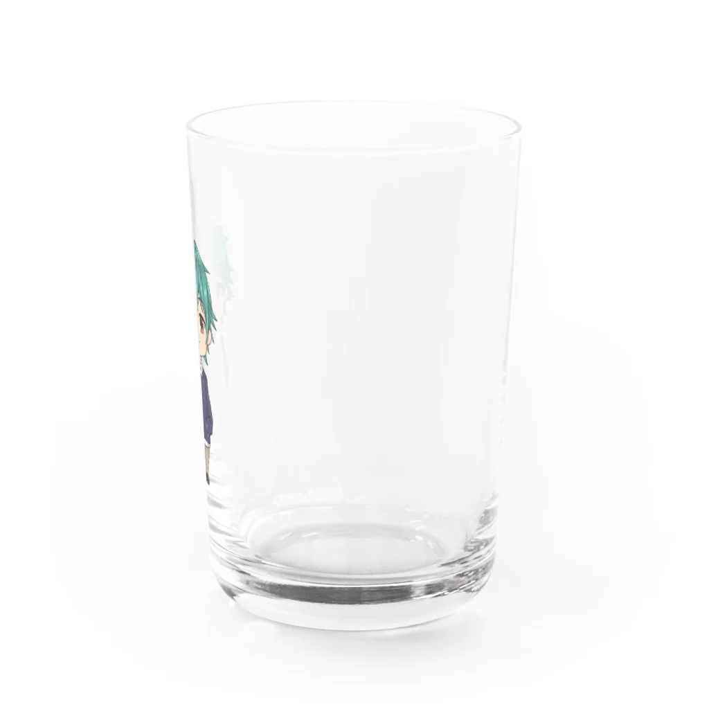 福祉メイキングスタジオの代表ともさんグラス(小) Water Glass :right