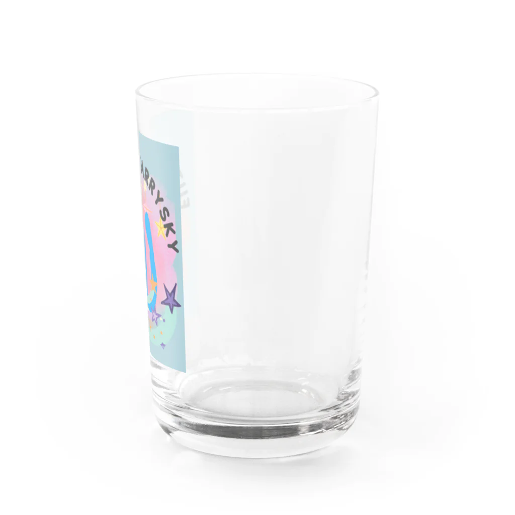 Future Starry Skyの青いドラゴン🐉 Water Glass :right