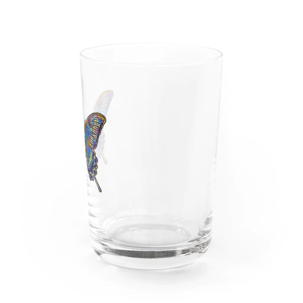 ジュノの秘密のアトリエのカラスアゲハ／Juno Water Glass :right