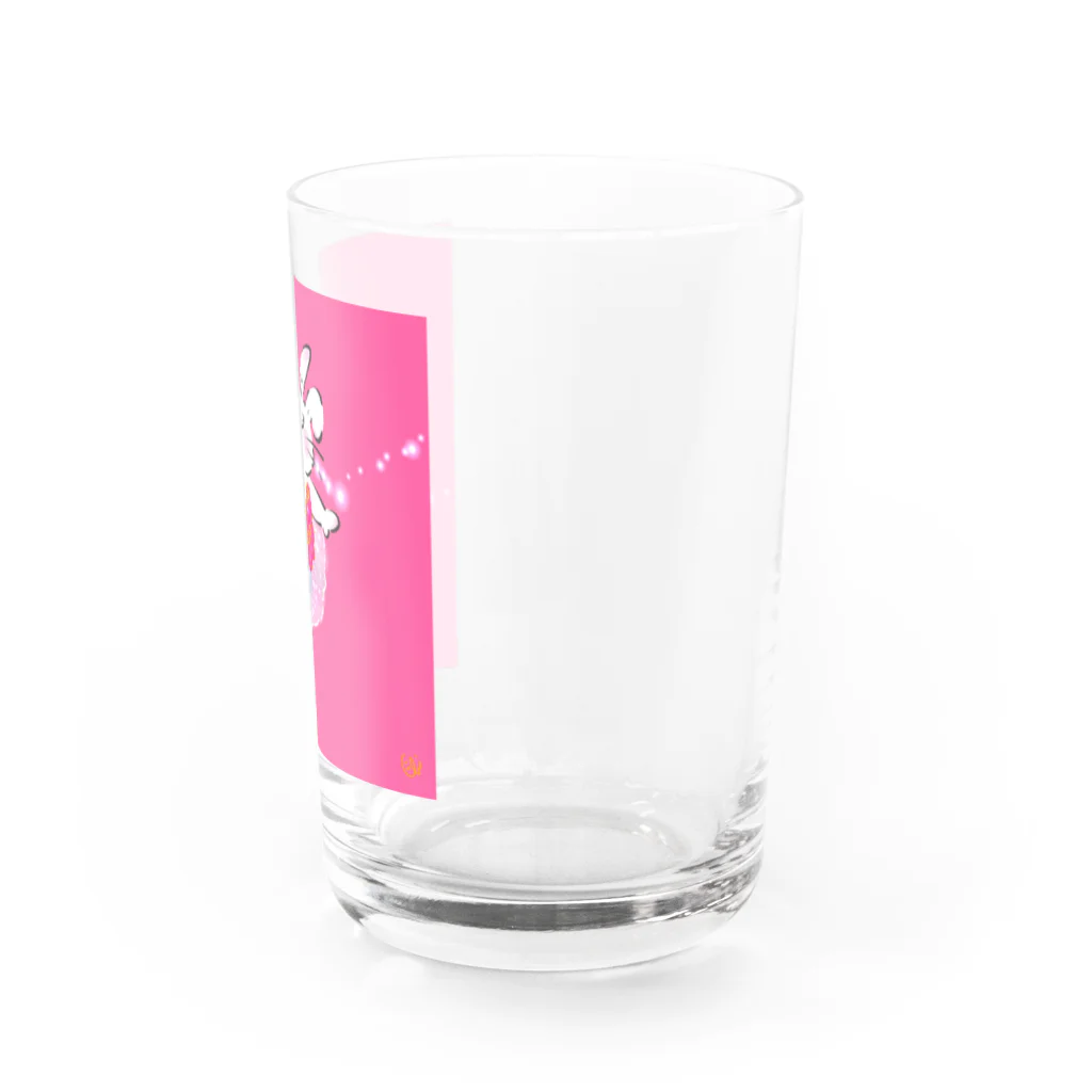 うみ工房・なかにしちさと　のうさぎのバレリーナ（コッペリア） Water Glass :right