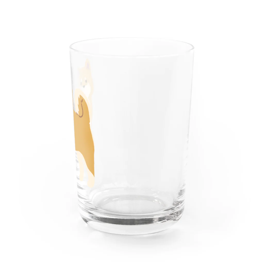 Kotetsu diary(SUZURI店)のゆるゆる柴犬 Water Glass :right