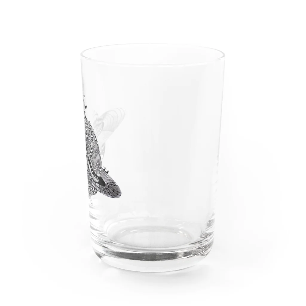 cottonの宇宙とあくまちゃん Water Glass :right