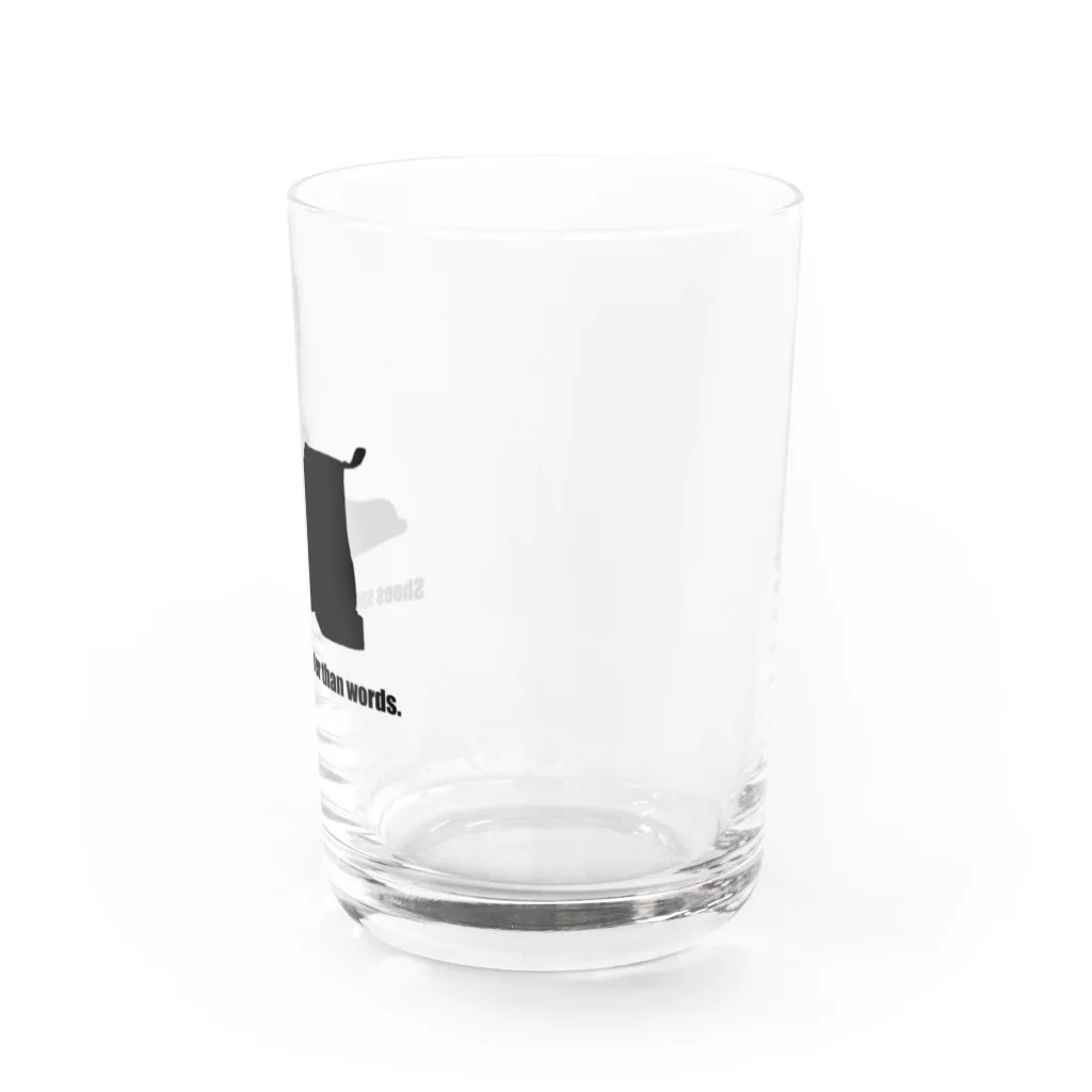 BandessineeのShoes speak louder than words. Water Glass :right